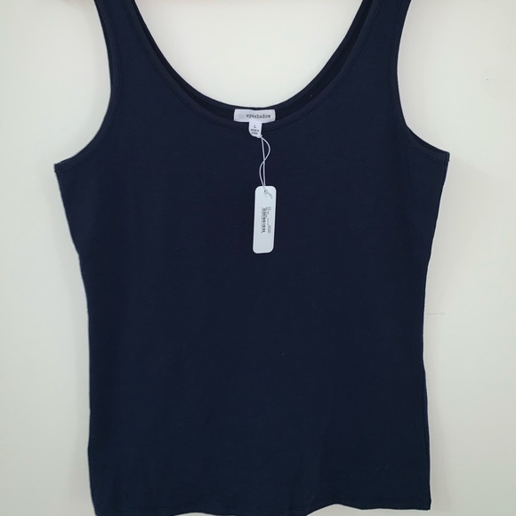 Eyeshadow Tops - NEW WITH TAGS - Eyeshadow Navy Tank Top